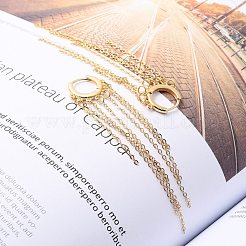 Brass Huggie Hoop Earrings&nbsp;EJEW-JE04282
