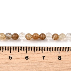 Watermelon Stone Glass Beads Strands&nbsp;G-L621-B03-4mm