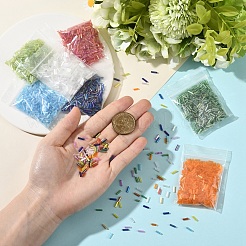 12 Styles Mixed Style Glass Round Bugle Beads&nbsp;GLAA-YW0004-94