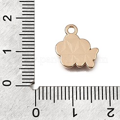 Alloy with Enamel Charms&nbsp;AL-CBA2F44-07G-02