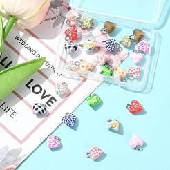 26Pcs 13 Colors Handmade Polymer Clay Charms&nbsp;CLAY-FS0001-45