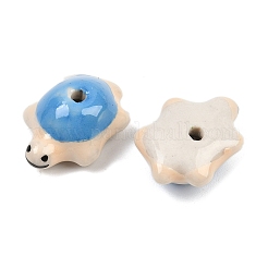Handmade Bright Glazed Porcelain Beads&nbsp;PORC-CJC0009-03G