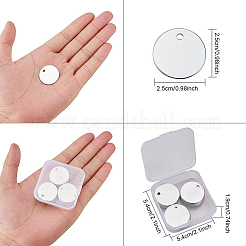 Aluminum Blank Pendants&nbsp;ALUM-BC0001-08P