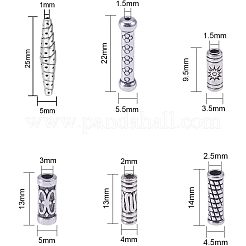 Tibetan Style Alloy Beads&nbsp;TIBEB-NB0001-07