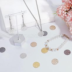 16Pcs 4 Colors Environmental Protection Electroplating Brass Pendants&nbsp;KK-FG0001-06