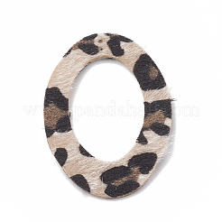 Imitation Leather Big Pendants&nbsp;X-FIND-N001-11B