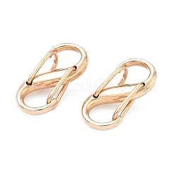 Alloy Double S Snap Hook Spring Keychain Clasps&nbsp;FIND-C084-01KCG
