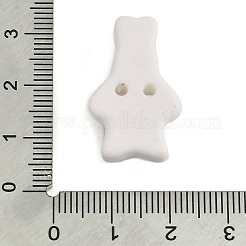 Rabbit Ceramic Buttons&nbsp;BUTT-I018-01C-01