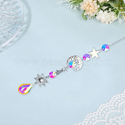1Pc Iron Big Pendant Decorations&nbsp;DJEW-CN0001-37C