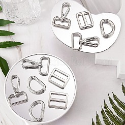 15Pcs 3 Style Iron D Rings&nbsp;FIND-SZ0002-18