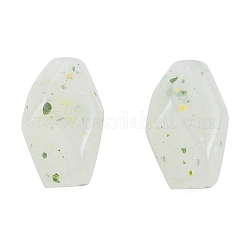 Marbled Stone Style Opaque Acrylic Beads&nbsp;OACR-G009-03C