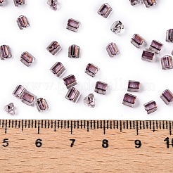 6/0 Transparent Inside Colours Glass Seed Beads&nbsp;SEED-N006-003M