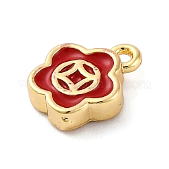 Brass Enamel Charms&nbsp;KK-A240-07G