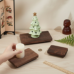 3Pcs 3 Sizes Rectangle Wood Display Riser Stands&nbsp;AJEW-WH0871-95