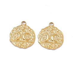 Ion Plating(IP) 304 Stainless Steel Pendants&nbsp;STAS-B031-28G