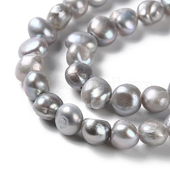 Natural Cultured Freshwater Pearl Beads Strands&nbsp;PEAR-E018-91