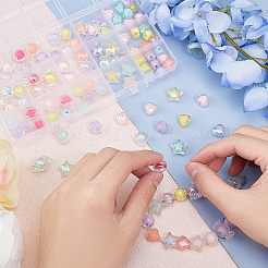 Transparent Acrylic Beads&nbsp;TACR-PH0001-67