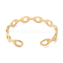 304 Stainless Steel Cuff Bangles for Women&nbsp;BJEW-K263-05G-04