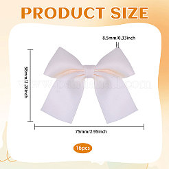 16Pcs Polyester Bowknot Ornament Accessories&nbsp;DIY-CA0007-21B