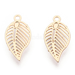 Rack Plating Brass Filigree Charms&nbsp;KKC-T001-44KC
