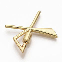Brass Screw Carabiner Lock Charms&nbsp;KK-T046-001G-X-NF