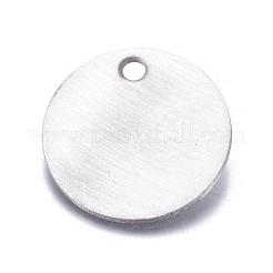 Tarnish Resistant Stainless Steel Tag Pendants&nbsp;STAS-S020