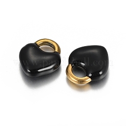 Ion Plating(IP) 304 Stainless Steel Charms&nbsp;STAS-I157-06G-03