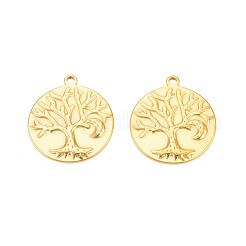 Ion Plating(IP) 201 Stainless Steel Pendants&nbsp;STAS-T063-186G