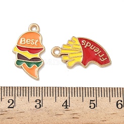 2Pcs Alloy Enamel Pendants&nbsp;LS-ENAM-I077-03KCG-01
