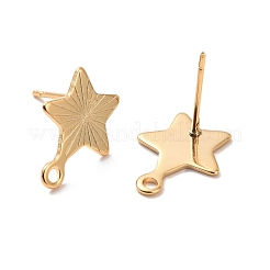201 Stainless Steel Stud Earring Findings&nbsp;X-STAS-K241-10G