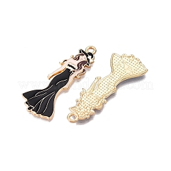 Rack Plating Alloy Enamel Pendants&nbsp;ENAM-N056-427