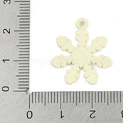 Christmas Theme Spray Painted Alloy Enamel Pendants&nbsp;X-ENAM-Z020-01F