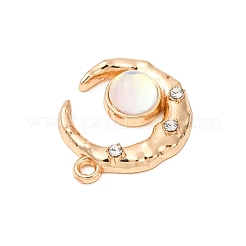 Alloy & Resin & Rhinestone Pendants&nbsp;RE-CBA6A90-05G