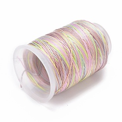 5 Rolls 12-Ply Segment Dyed Polyester Cords&nbsp;WCOR-P001-01B-017