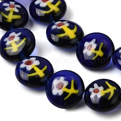 Handmade Lampwork Bead Strands&nbsp;LAMP-H073-02A