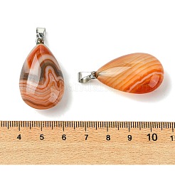 Natural Banded Agate Pendants&nbsp;GG-K002-09A