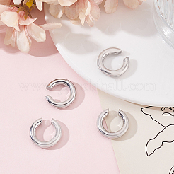 2 Pairs 303 Stainless Steel Cuff Earrings&nbsp;EJEW-BBC0002-25P