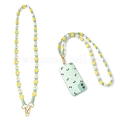 Alloy with Weave Cotton for DIY Keychains&nbsp;AJEW-CJ0001-32A