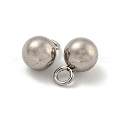 Non-Tarnish 201 Stainless Steel Charms&nbsp;STAS-O004-09C-P