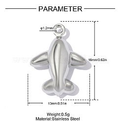 304 Stainless Steel Pendants&nbsp;STAS-OY014-88P