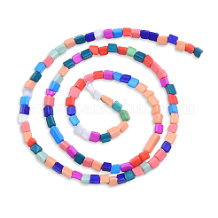 Opaque Spray Painted Glass Bead Strands&nbsp;X1-GLAA-N047-05A