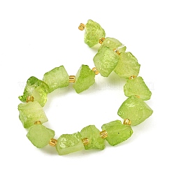 Raw Rough Natural Quartz Crystal Beads Strands&nbsp;G-Z131-J01-09