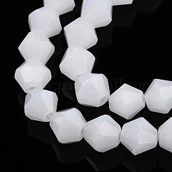 Imitation Jade Glass Beads Strands&nbsp;EGLA-A039-J6mm-D06