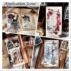 10Pcs 10 Styles Paper Self-Adhesive Stickers&nbsp;LS-STIC-P011-C03