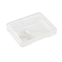 925 Sterling Silver Slide Lock Clasps&nbsp;HJEW-PH02087