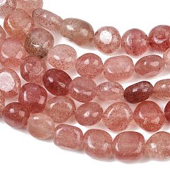 Natural Strawberry Quartz Beads Strands&nbsp;GG-CBA787B-A24