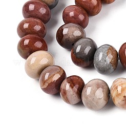 Natural Ocean Jasper Beads Strands&nbsp;G-T144-53A-01