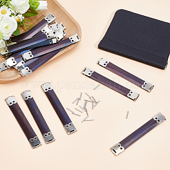 2 Bags Iron Metal Internal Flex Frame Kiss Clasp&nbsp;PURS-CL0001-39A