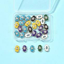 30Pcs Alloy Enamel Beads&nbsp;ENAM-FS0003-56
