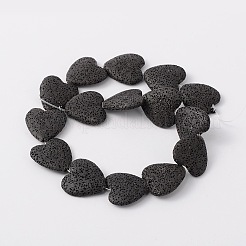Synthetic Lava Rock Bead Strands&nbsp;G-N0113-18